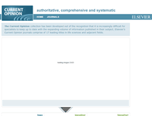 Tablet Screenshot of current-opinion.com